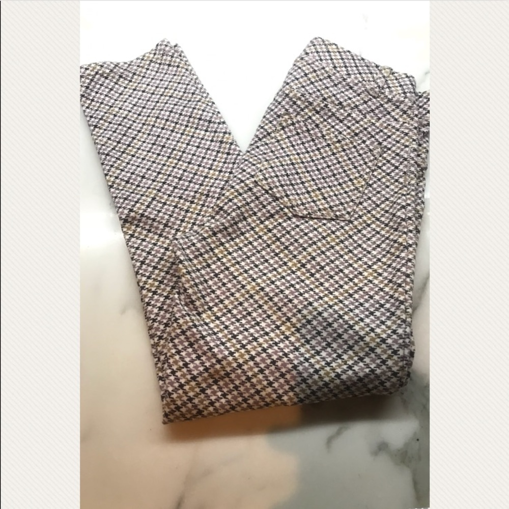 H&M checkered pants.